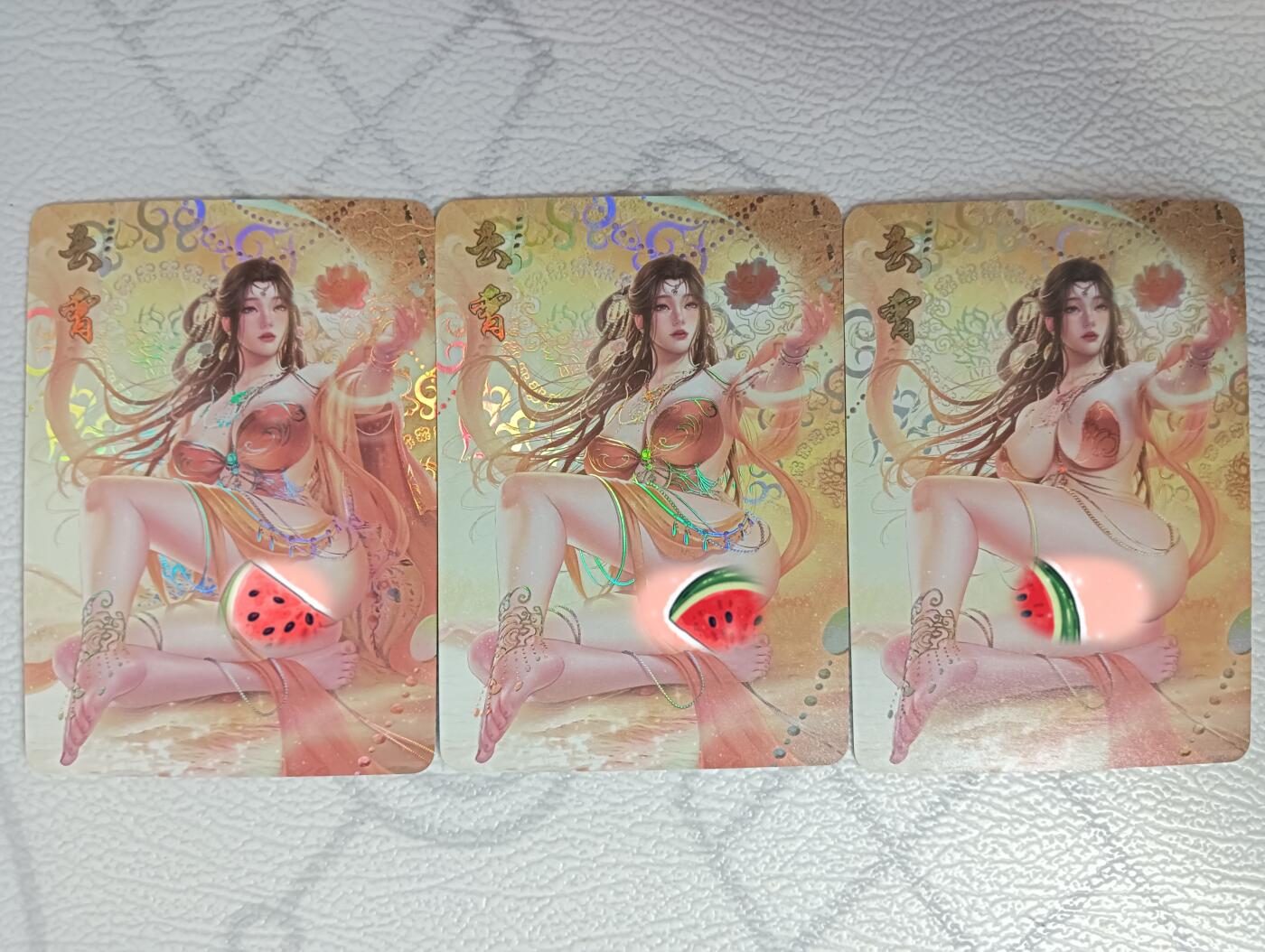 花开卡拍第34期（8月17号周日截拍，品控勿拍!!!拍品不寄存，运费5元，自制卡难免瑕疵，可能存在轻微撞角爆边等出厂瑕疵，品控介意勿拍！）