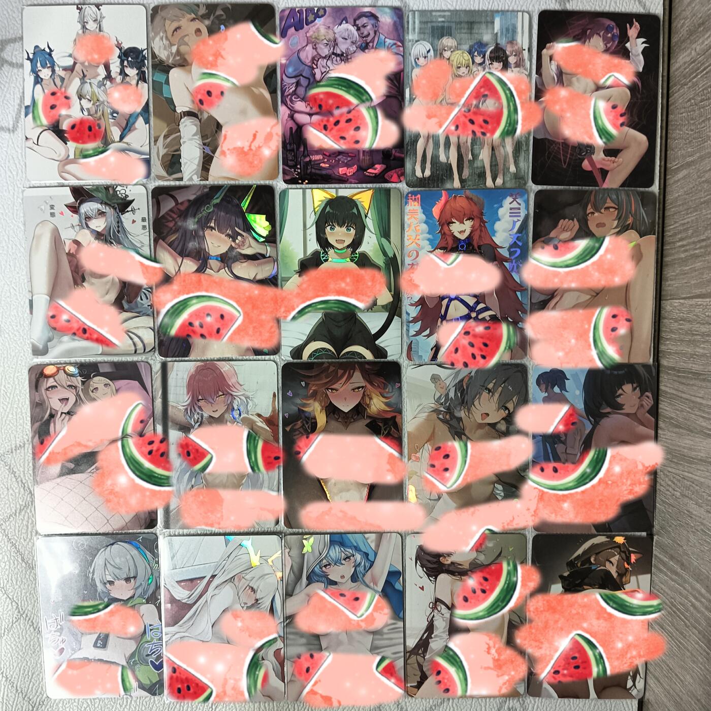 花开卡拍第34期（8月17号周日截拍，品控勿拍!!!拍品不寄存，运费5元，自制卡难免瑕疵，可能存在轻微撞角爆边等出厂瑕疵，品控介意勿拍！）