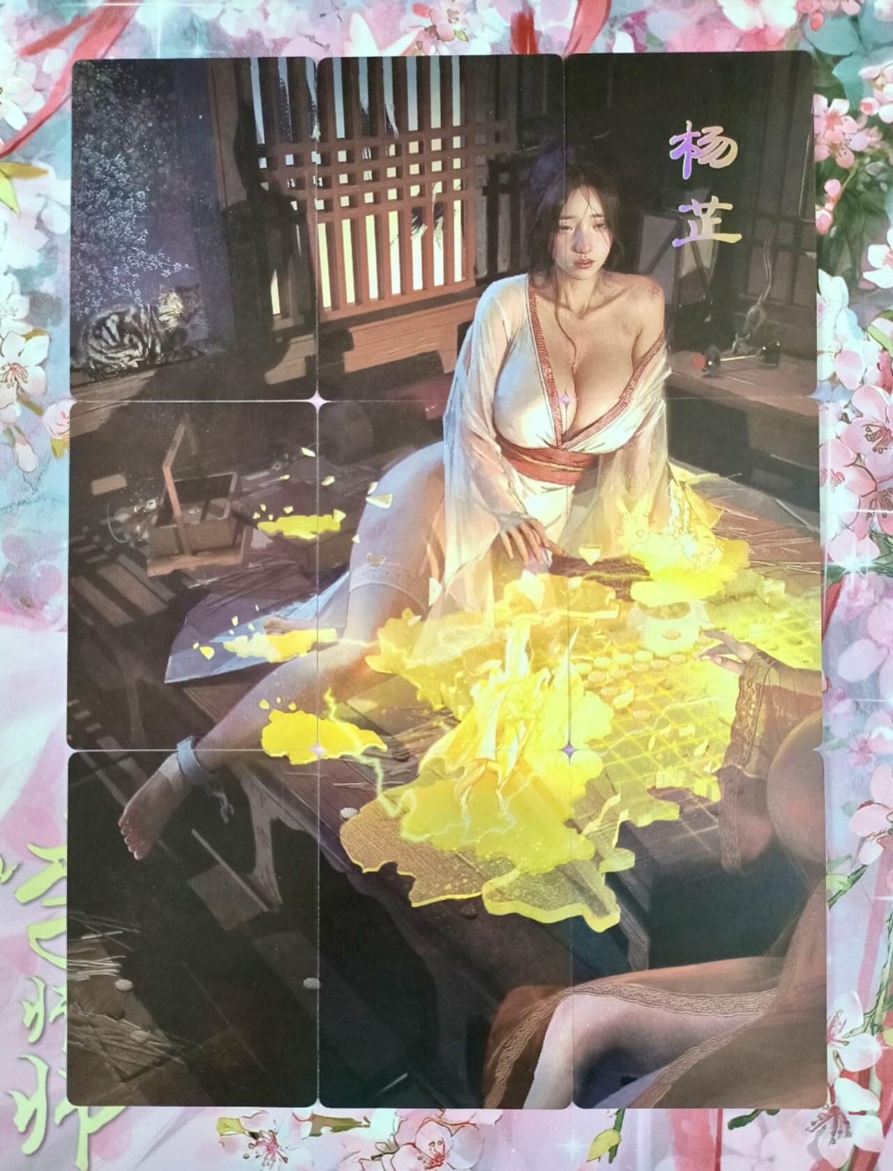 龙虎卡牌第五十场 （无佣金，满120包邮，欢迎送拍，摩点开车） 普卡9拼 燎原 刷子 人姬传 杨芷