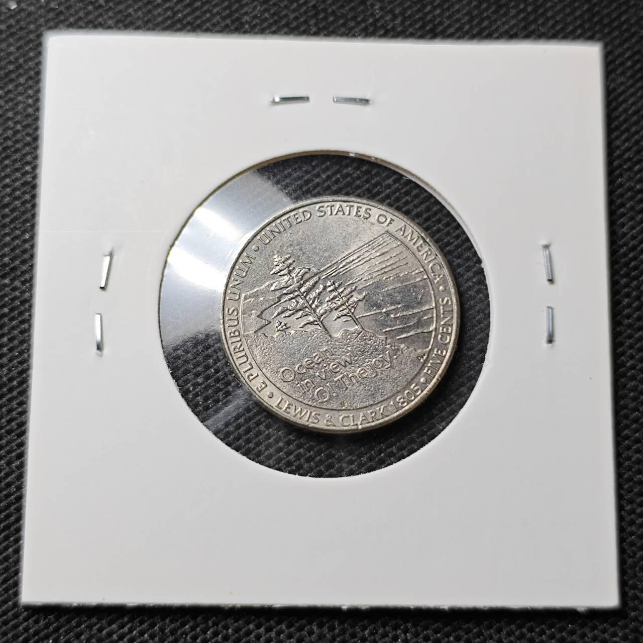 KK钱币收藏小铺 第324期 2月预留时间 周末发货 2005美国5分 纪念币