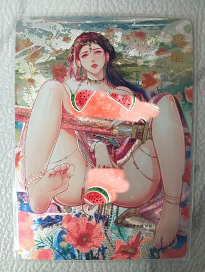 花开卡拍第34期（8月17号周日截拍，品控勿拍!!!拍品不寄存，运费5元，自制卡难免瑕疵，可能存在轻微撞角爆边等出厂瑕疵，品控介意勿拍！） - 砖家艳绝天下 绝版艺术卡 虞姬