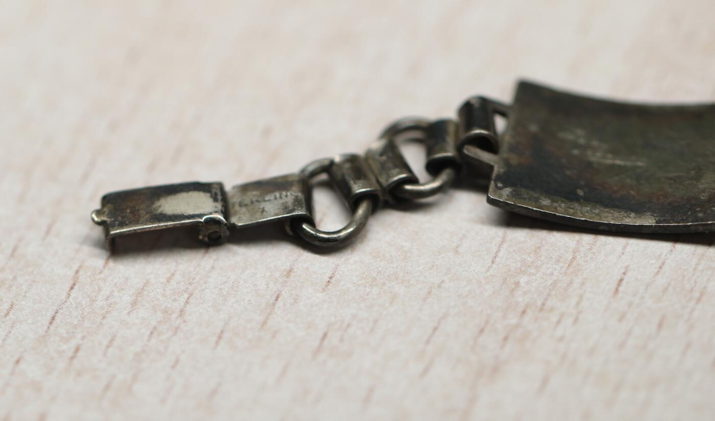 大猫徽章拍卖 第276期 四国同盟 抗战胜利 银质手链