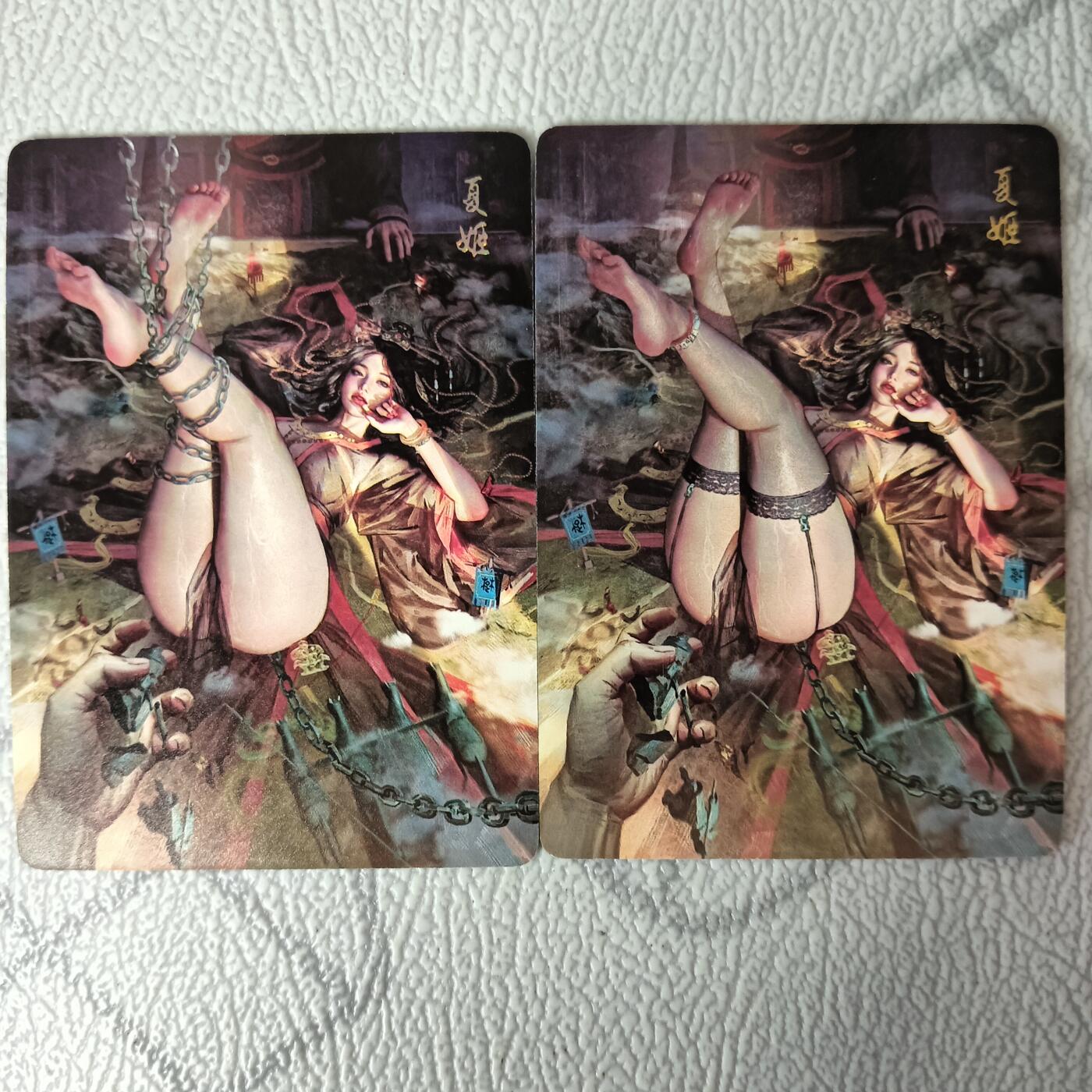 花开卡拍第34期（8月17号周日截拍，品控勿拍!!!拍品不寄存，运费5元，自制卡难免瑕疵，可能存在轻微撞角爆边等出厂瑕疵，品控介意勿拍！）