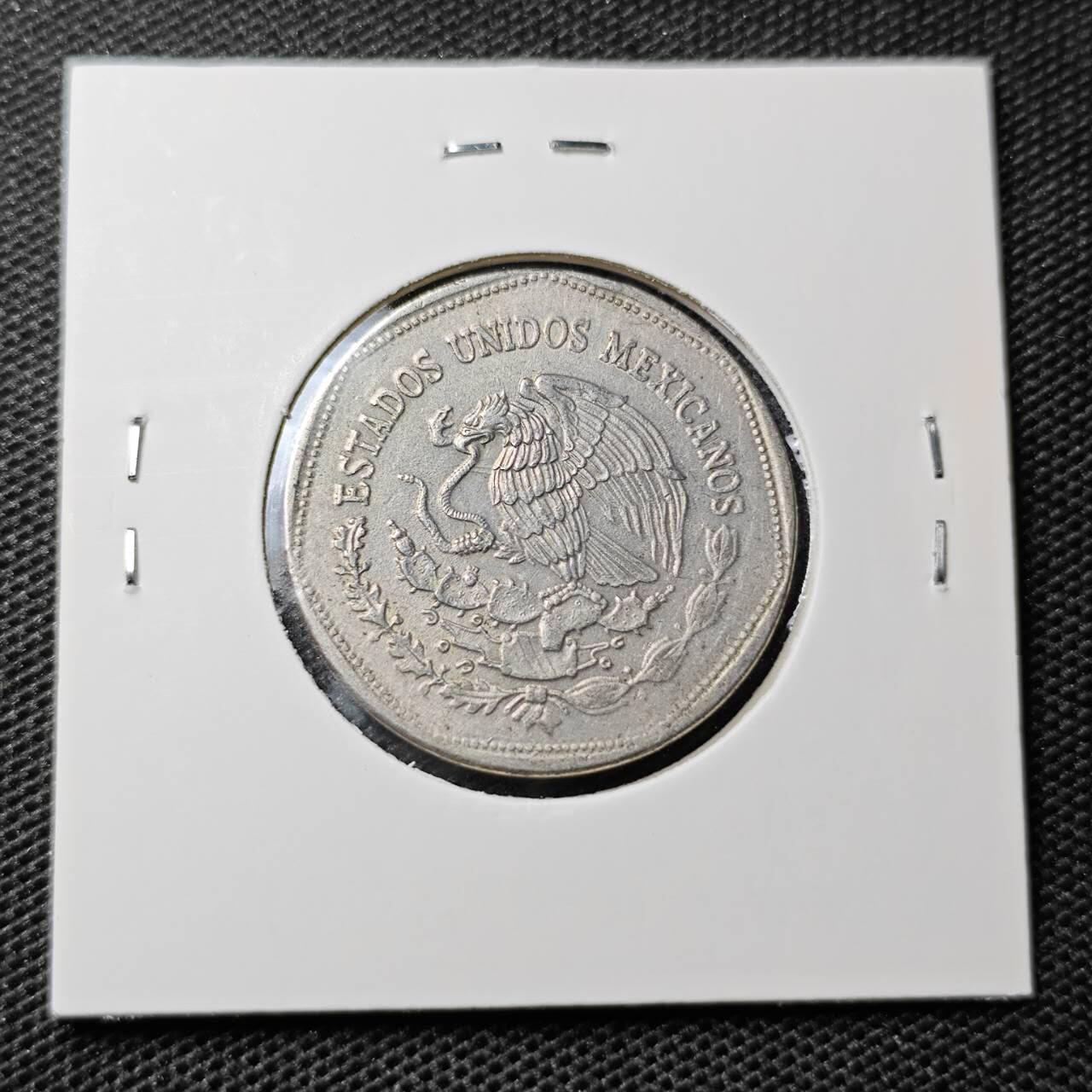 KK钱币收藏小铺 第324期 2月预留时间 周末发货 1980墨西哥5比索