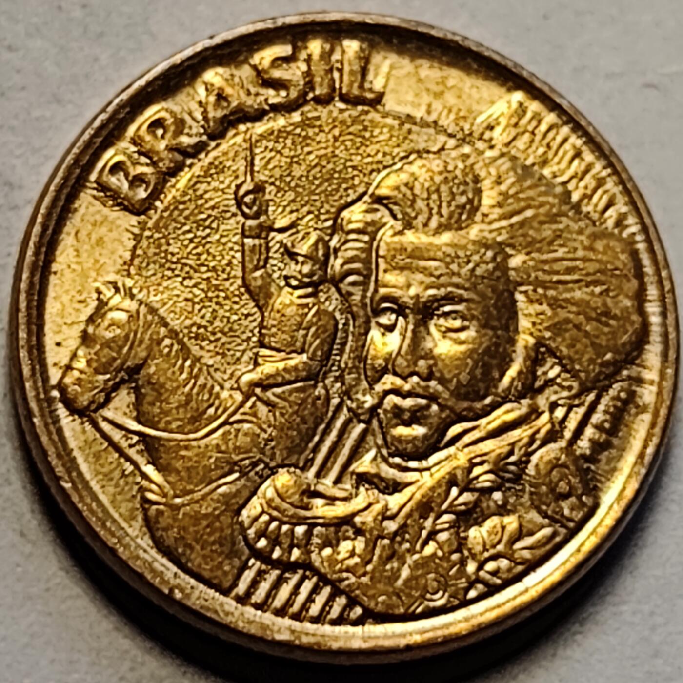 泉币菌-第83场-精品福利场 铜光美品 佩德罗一世 巴西硬币 10生丁 直径20MM 