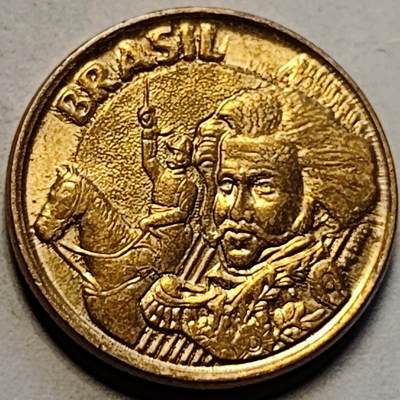 泉币菌-第83场-精品福利场 - 铜光美品 佩德罗一世 巴西硬币 10生丁 直径20MM 