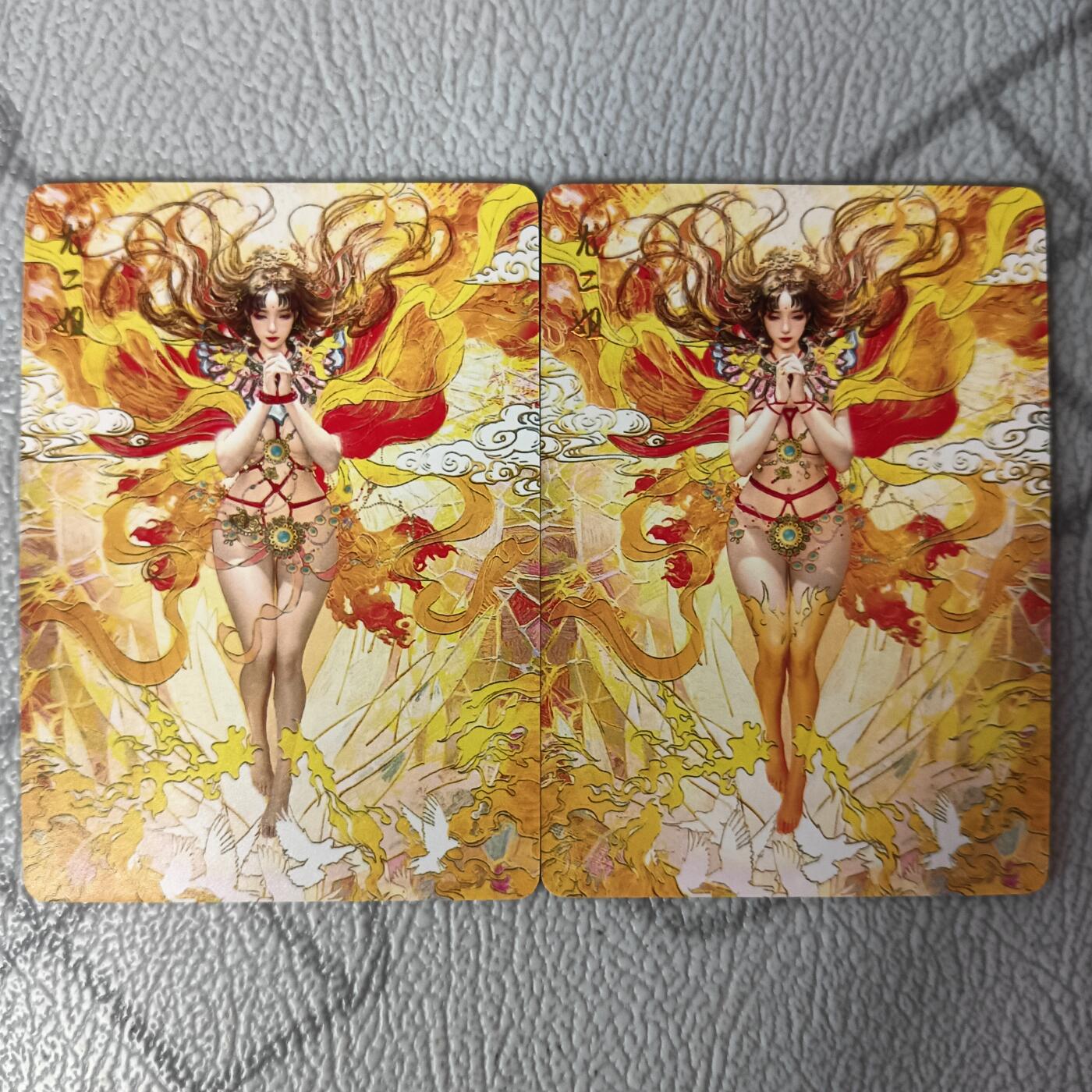 花开卡拍第34期（8月17号周日截拍，品控勿拍!!!拍品不寄存，运费5元，自制卡难免瑕疵，可能存在轻微撞角爆边等出厂瑕疵，品控介意勿拍！）