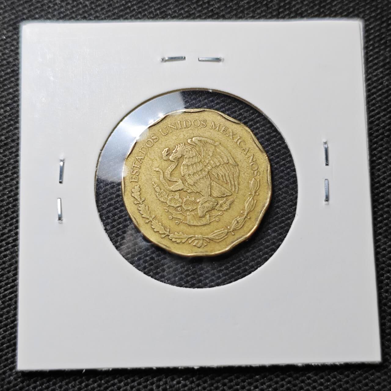 KK钱币收藏小铺 第324期 2月预留时间 周末发货 1992墨西哥50分