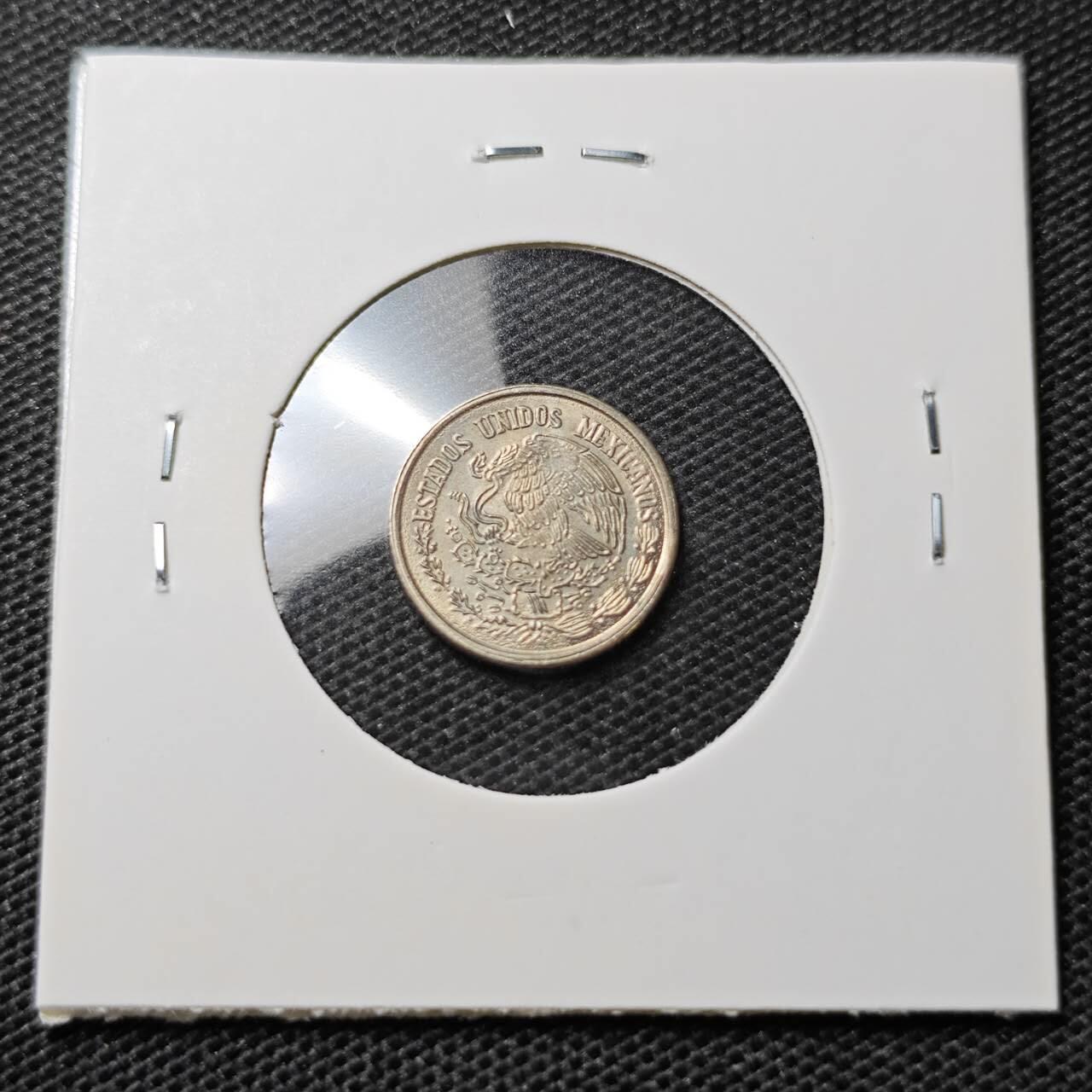 KK钱币收藏小铺 第324期 2月预留时间 周末发货 1977墨西哥10分 玉米 细节好看！