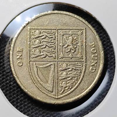 KK钱币收藏小铺 第324期 2月预留时间 周末发货 -  英国1镑 盾