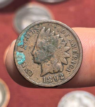 南宋泉阁俄币 外币 国币 专场第十六期【送拍无额外佣金】 - 美国 1892年一分铜币 少见的美国早期铜币 通货好品