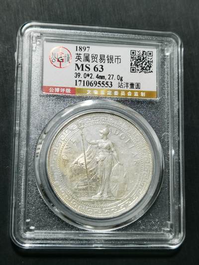 天下钱庄专场欢迎参拍 - 公博评级MS63站洋