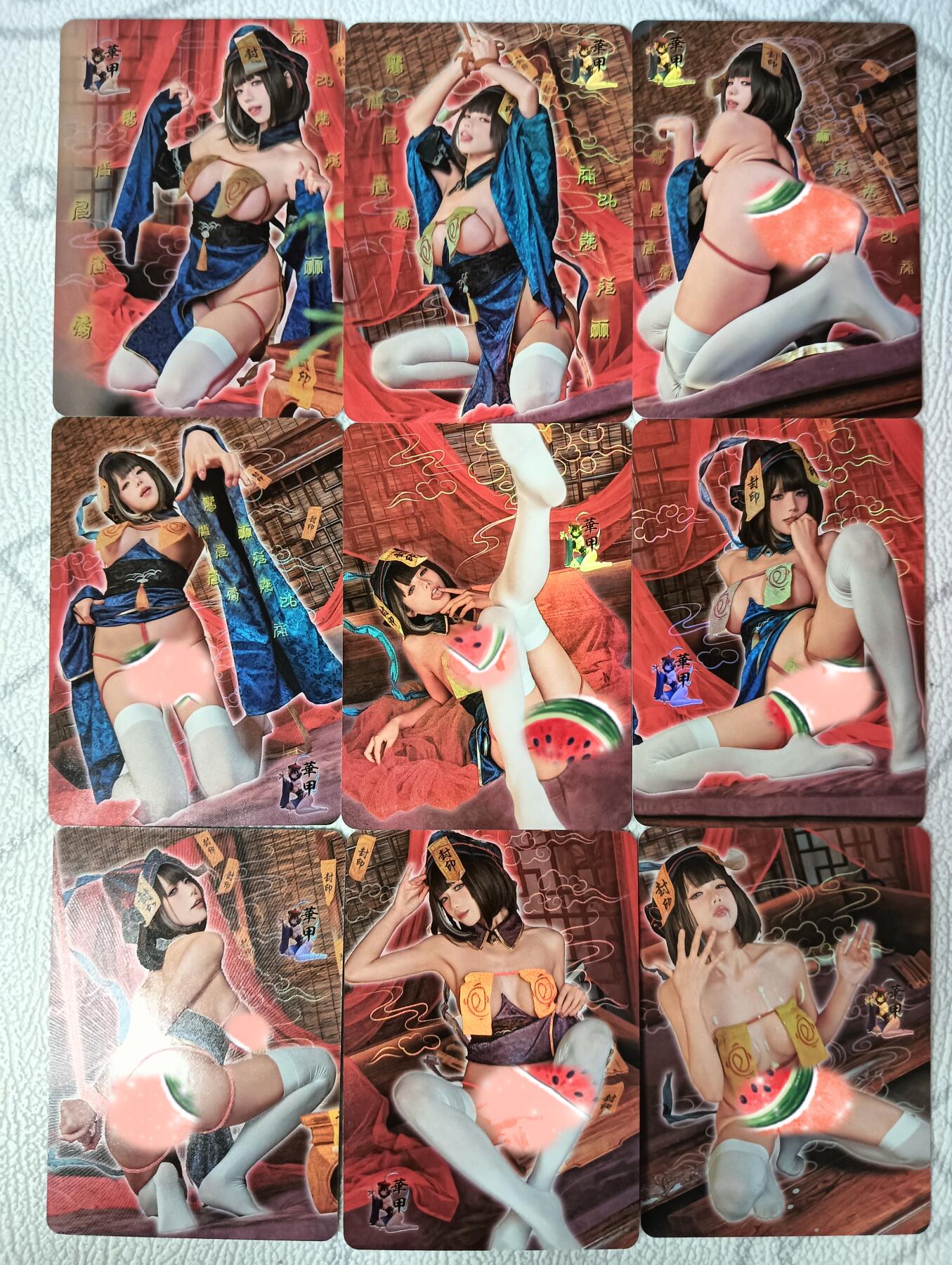 花开卡拍第34期（8月17号周日截拍，品控勿拍!!!拍品不寄存，运费5元，自制卡难免瑕疵，可能存在轻微撞角爆边等出厂瑕疵，品控介意勿拍！）