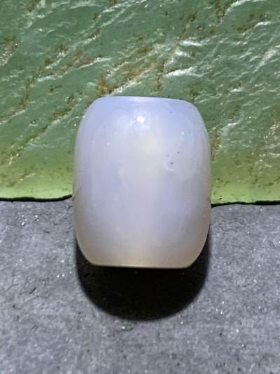 精美高玉化荔枝冻桶珠一颗， - 精美高玉化荔枝冻桶珠一颗，