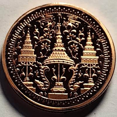泉币菌-第86场-散币欢乐场 - 纪念章 大象 泰国？ 老挝？大象 30×2.8mm