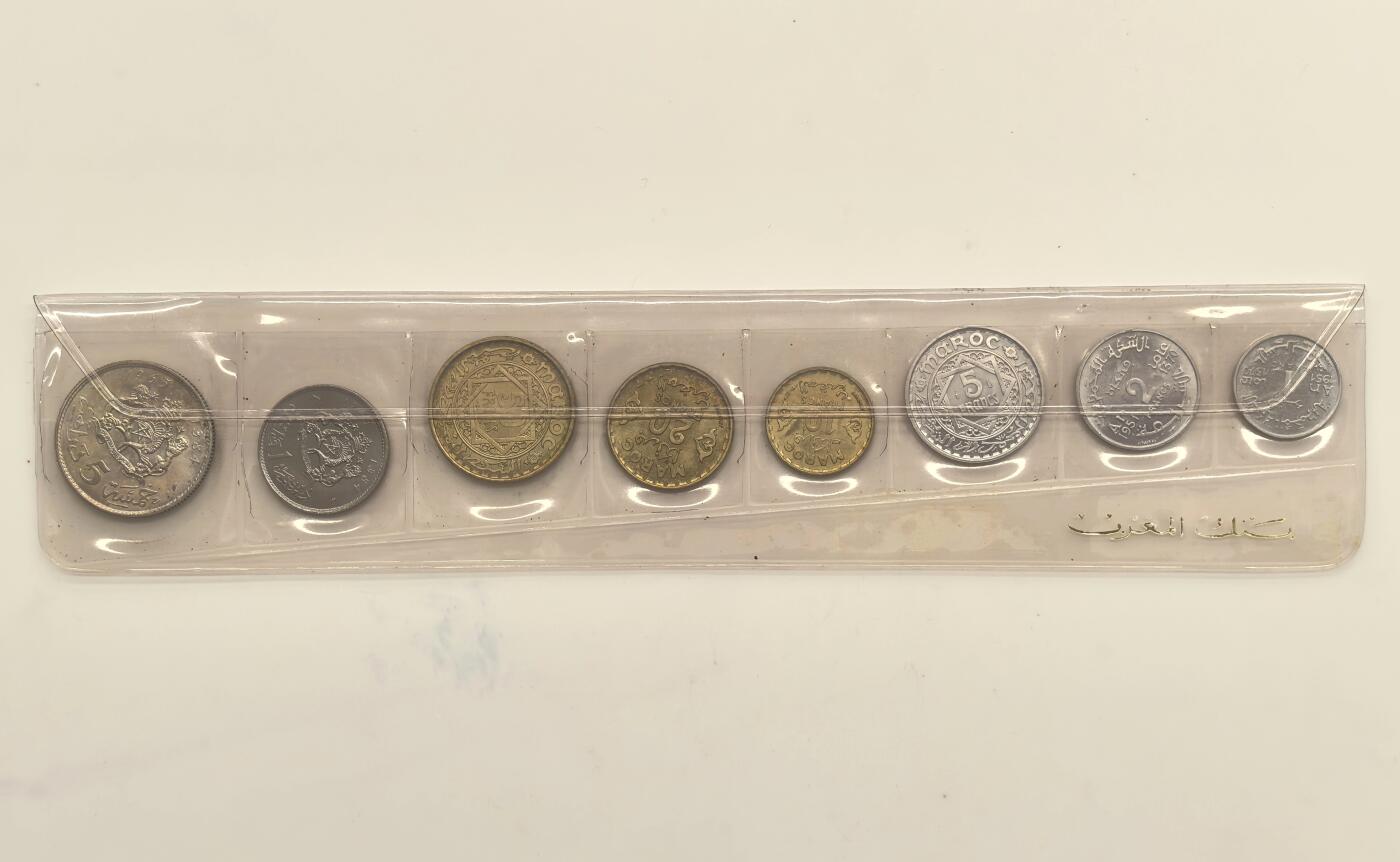 博洋堂世界钱币拍卖第135期（全场包邮）【请留意本场发货时间变化】 摩洛哥FDC原包装8枚套