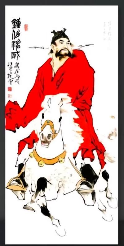 听雨轩名家字画专场 - 高清装饰画  范曾国画h