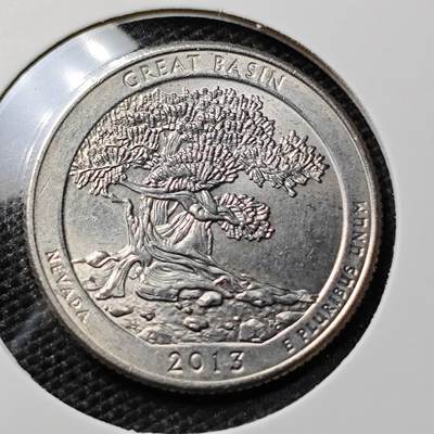 KK钱币收藏小铺 第324期 2月预留时间 周末发货 -  2013美国25分纪念币