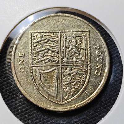 KK钱币收藏小铺 第324期 2月预留时间 周末发货 -  英国1镑 盾