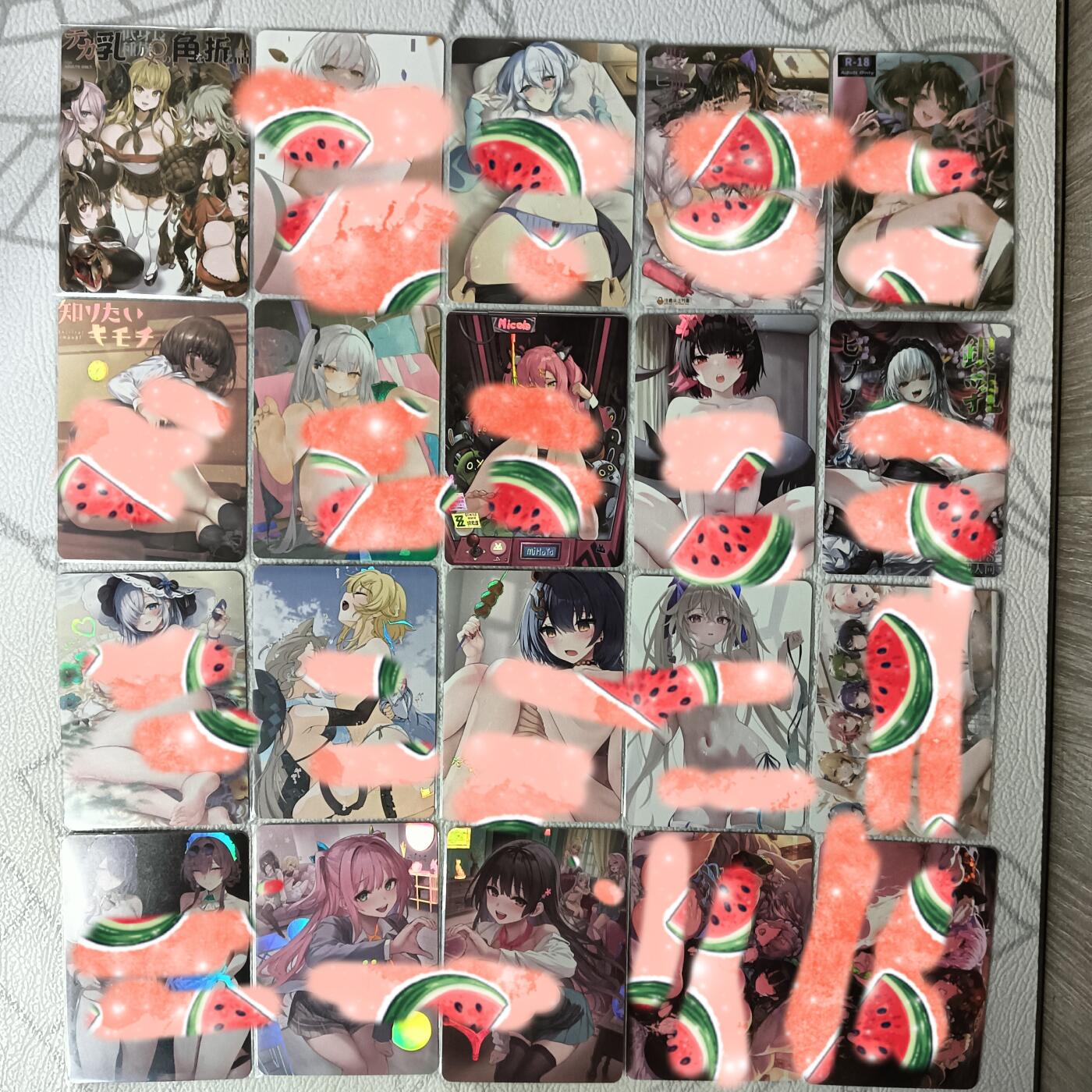 花开卡拍第34期（8月17号周日截拍，品控勿拍!!!拍品不寄存，运费5元，自制卡难免瑕疵，可能存在轻微撞角爆边等出厂瑕疵，品控介意勿拍！）
