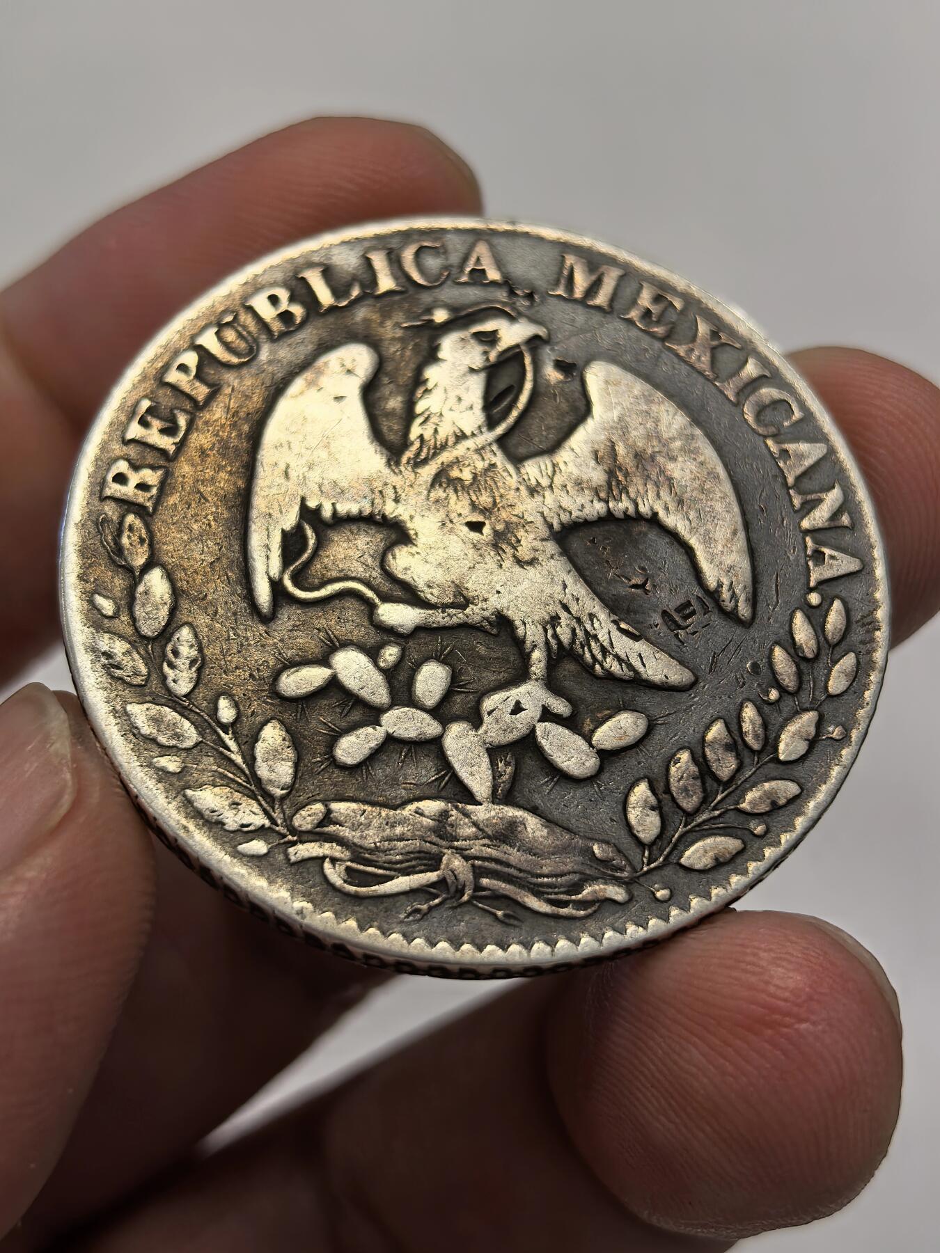 博洋堂世界钱币拍卖第135期（全场包邮）【请留意本场发货时间变化】 墨西哥鹰洋PI 1868/7 PS 少见版