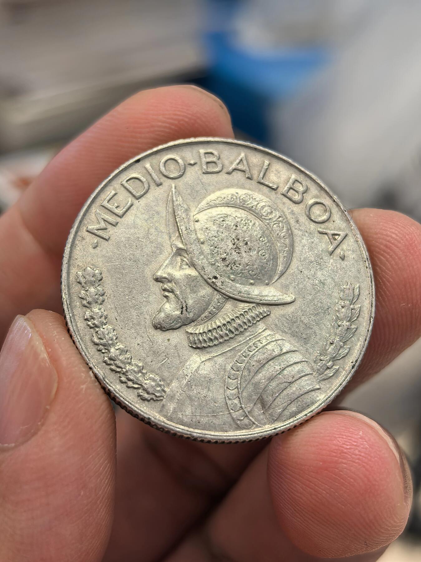 博洋堂世界钱币拍卖第135期（全场包邮）【请留意本场发货时间变化】 巴拿马1947年1/2巴波亚银币