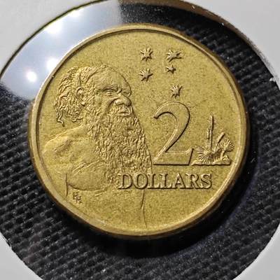 KK钱币收藏小铺 第324期 2月预留时间 周末发货 -  澳大利亚2元