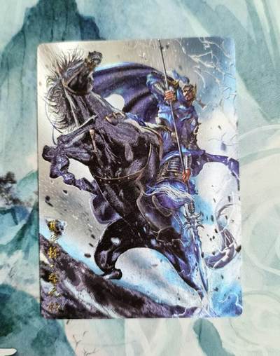 龙虎卡牌第五十场 （无佣金，满120包邮，欢迎送拍，摩点开车） - 粗闪 卡德曼 杆子三国 夏侯惇
