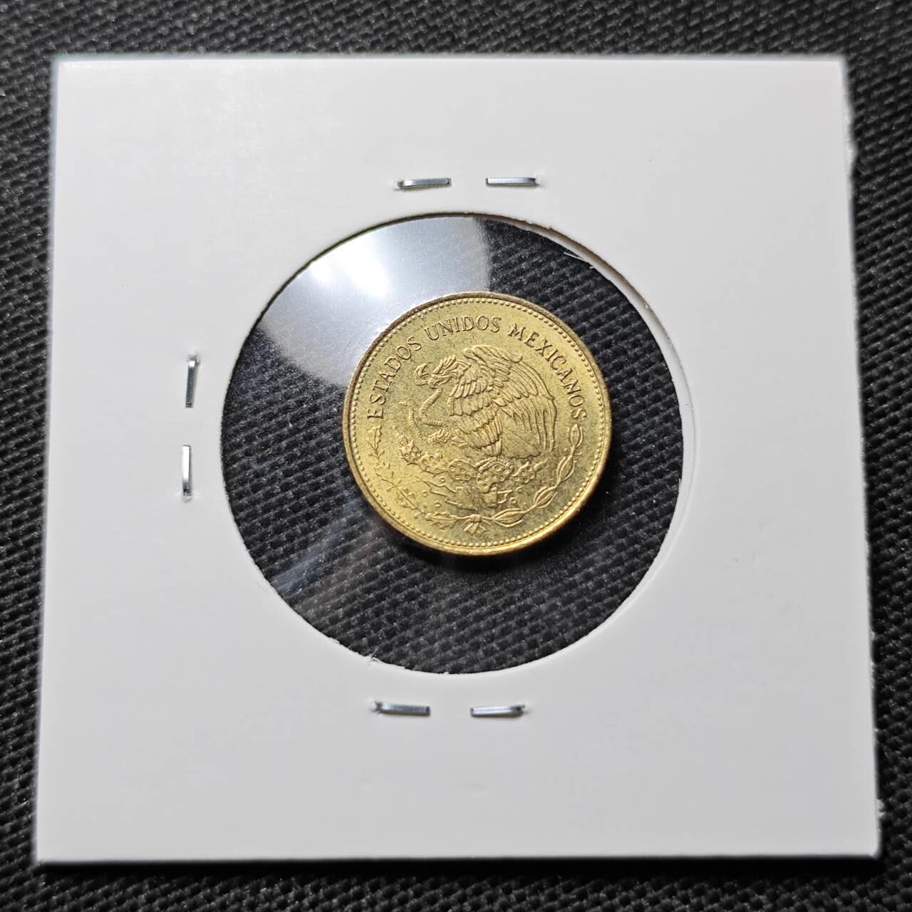 KK钱币收藏小铺 第324期 2月预留时间 周末发货  墨西哥5分 好品