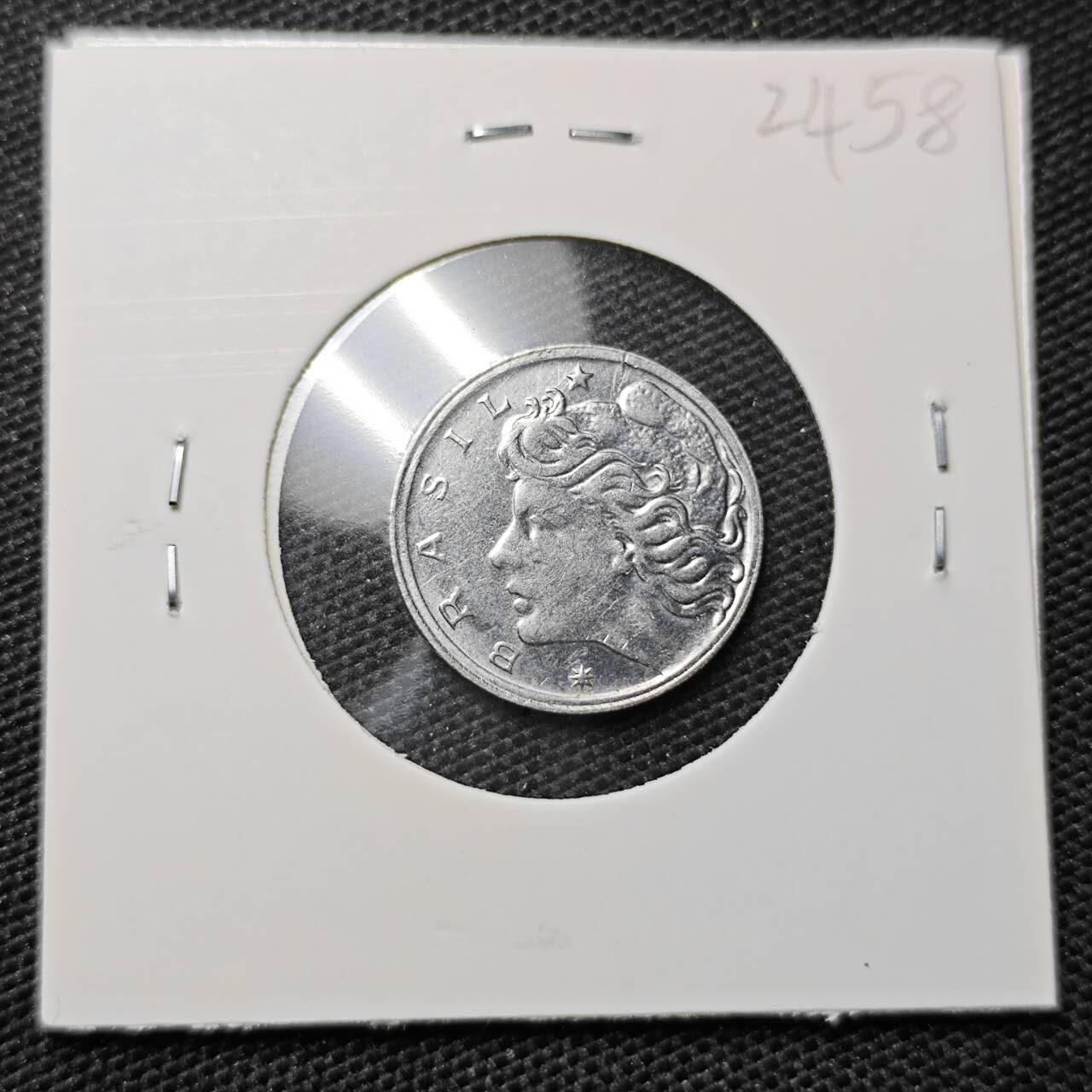 KK钱币收藏小铺 第324期 2月预留时间 周末发货  1969巴西2分