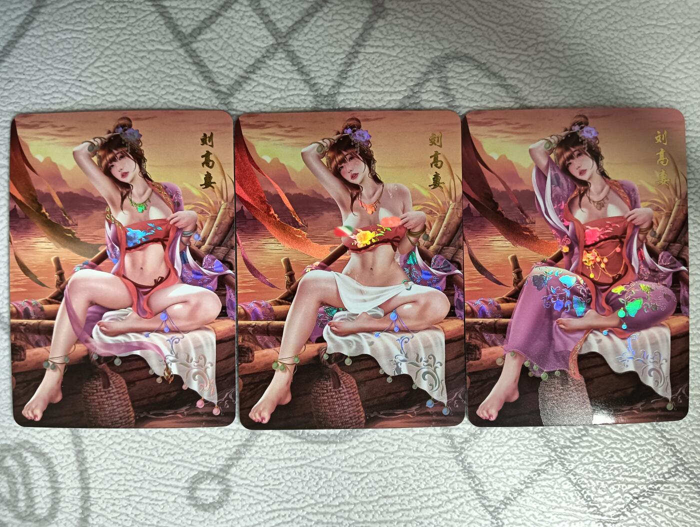 花开卡拍第34期（8月17号周日截拍，品控勿拍!!!拍品不寄存，运费5元，自制卡难免瑕疵，可能存在轻微撞角爆边等出厂瑕疵，品控介意勿拍！）