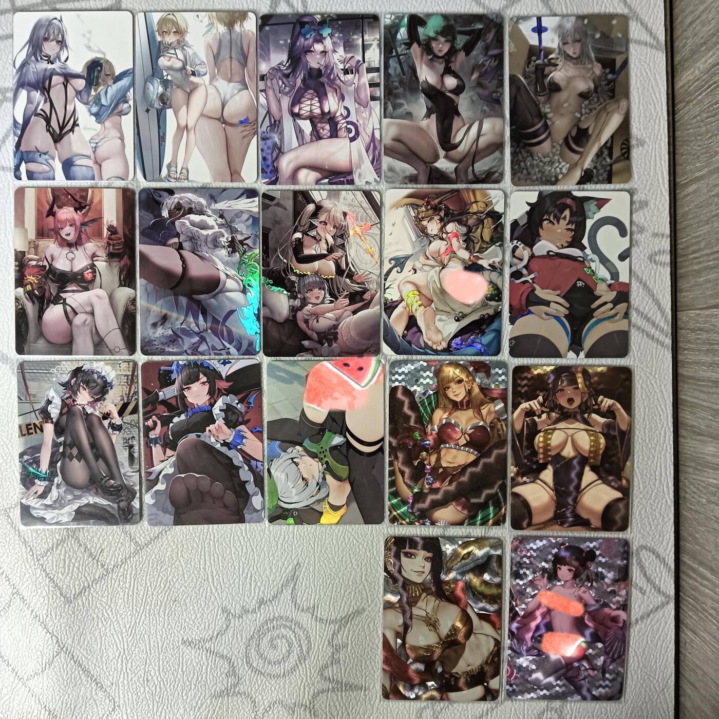 花开卡拍第34期（8月17号周日截拍，品控勿拍!!!拍品不寄存，运费5元，自制卡难免瑕疵，可能存在轻微撞角爆边等出厂瑕疵，品控介意勿拍！）