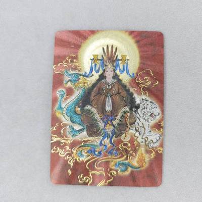 龙虎卡牌第五十场 （无佣金，满120包邮，欢迎送拍，摩点开车） - 【亲签】粗闪卡 启读 上古神话-西王母