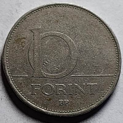 泉币菌-第85场-精品福利场 - 匈牙利10福林25mm 欧洲币