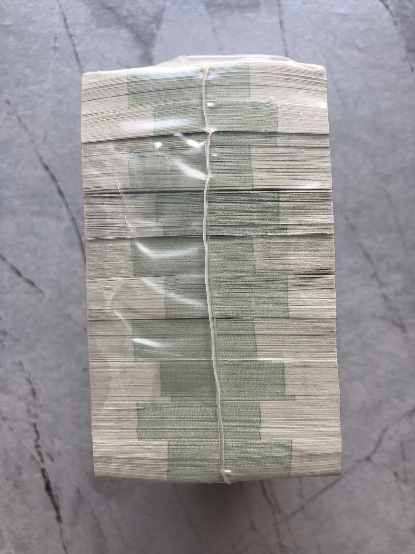 苏联蒙古银币钱币邮票 俄罗斯5卢布纸币一捆1000张