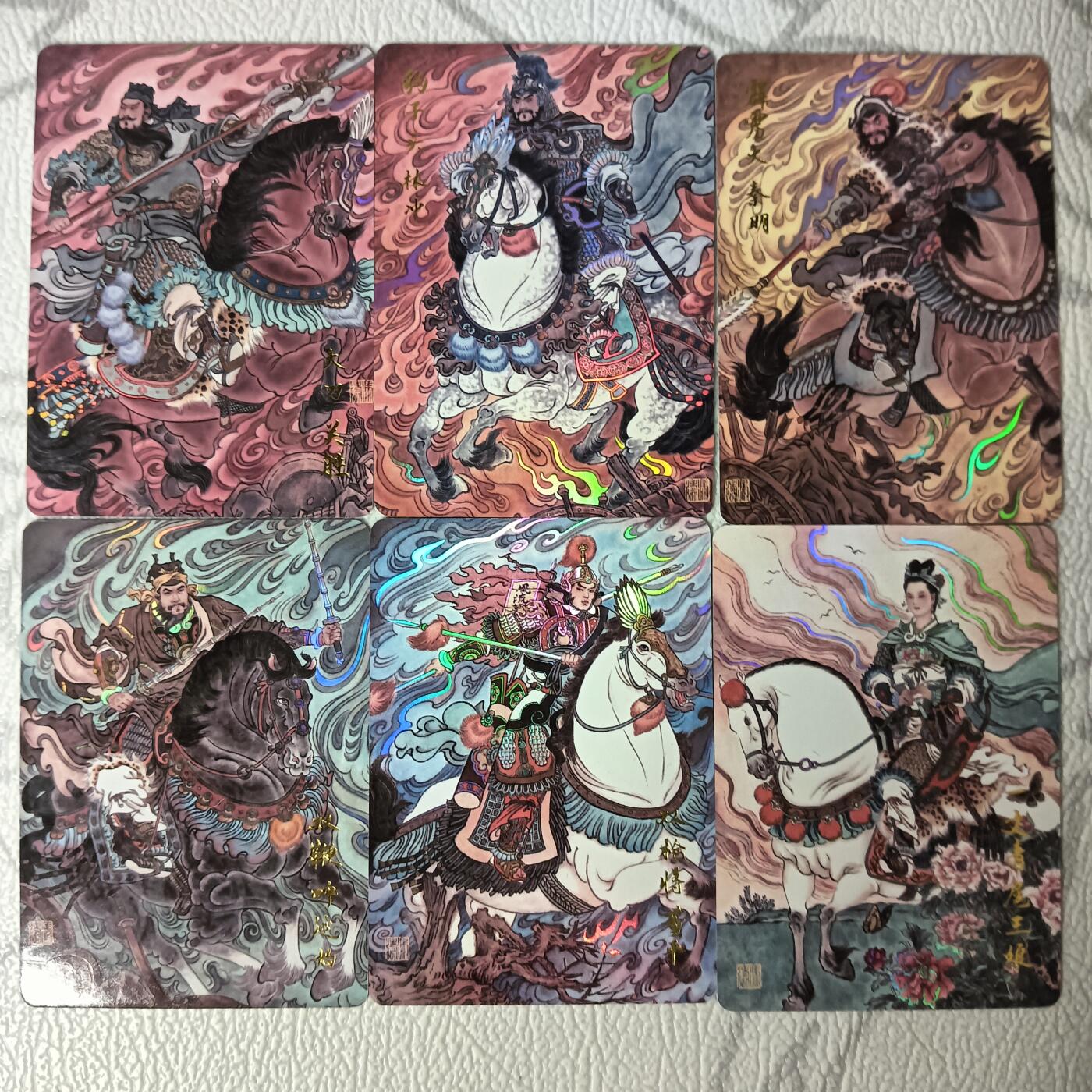 花开卡拍第34期（8月17号周日截拍，品控勿拍!!!拍品不寄存，运费5元，自制卡难免瑕疵，可能存在轻微撞角爆边等出厂瑕疵，品控介意勿拍！）
