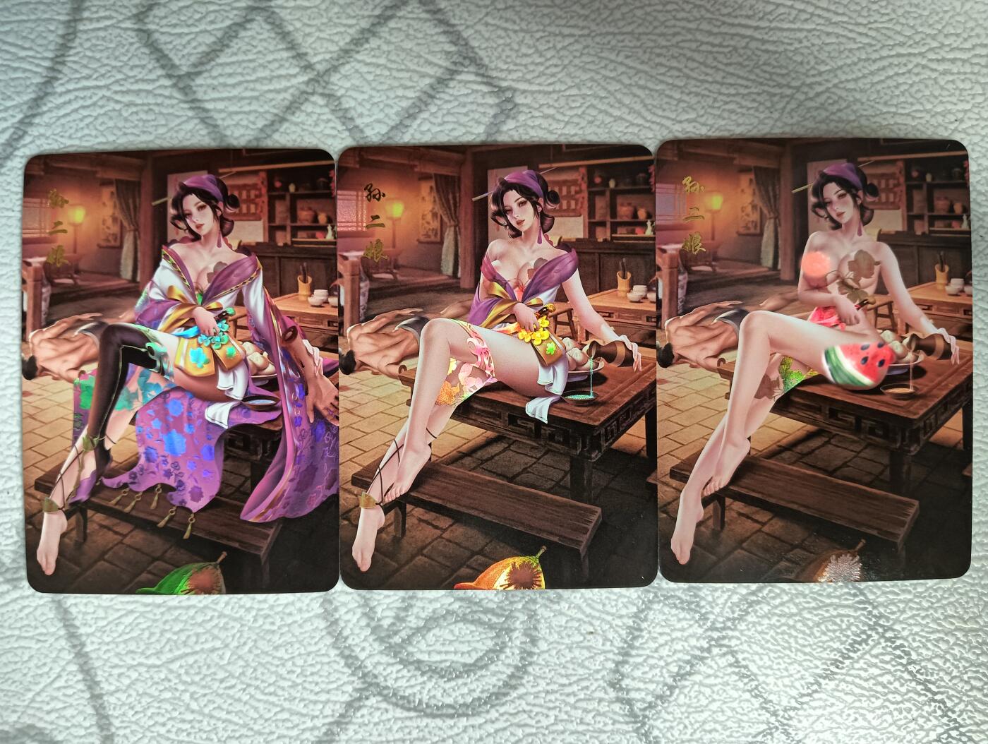 花开卡拍第34期（8月17号周日截拍，品控勿拍!!!拍品不寄存，运费5元，自制卡难免瑕疵，可能存在轻微撞角爆边等出厂瑕疵，品控介意勿拍！）
