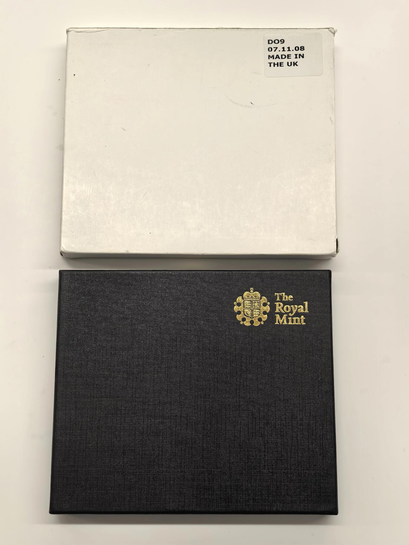 博洋堂世界钱币拍卖第135期（全场包邮）【请留意本场发货时间变化】 2009年英国皇家造币厂Proof Set精制套币十二枚，原盒装，含稀少大热门邱园50便士