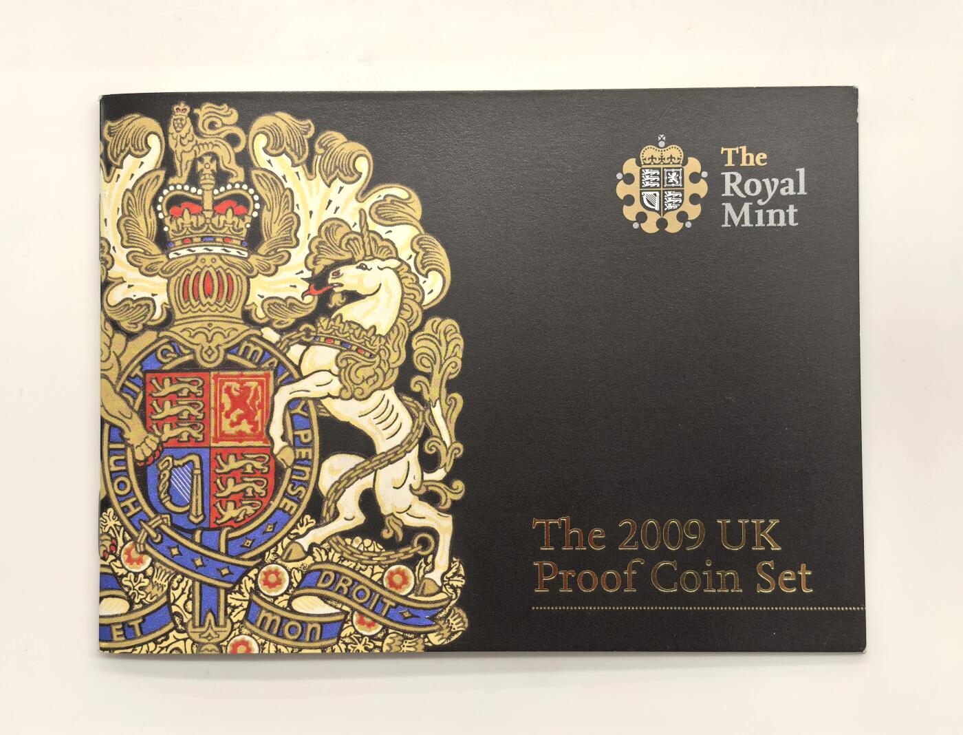 博洋堂世界钱币拍卖第135期（全场包邮）【请留意本场发货时间变化】 2009年英国皇家造币厂Proof Set精制套币十二枚，原盒装，含稀少大热门邱园50便士