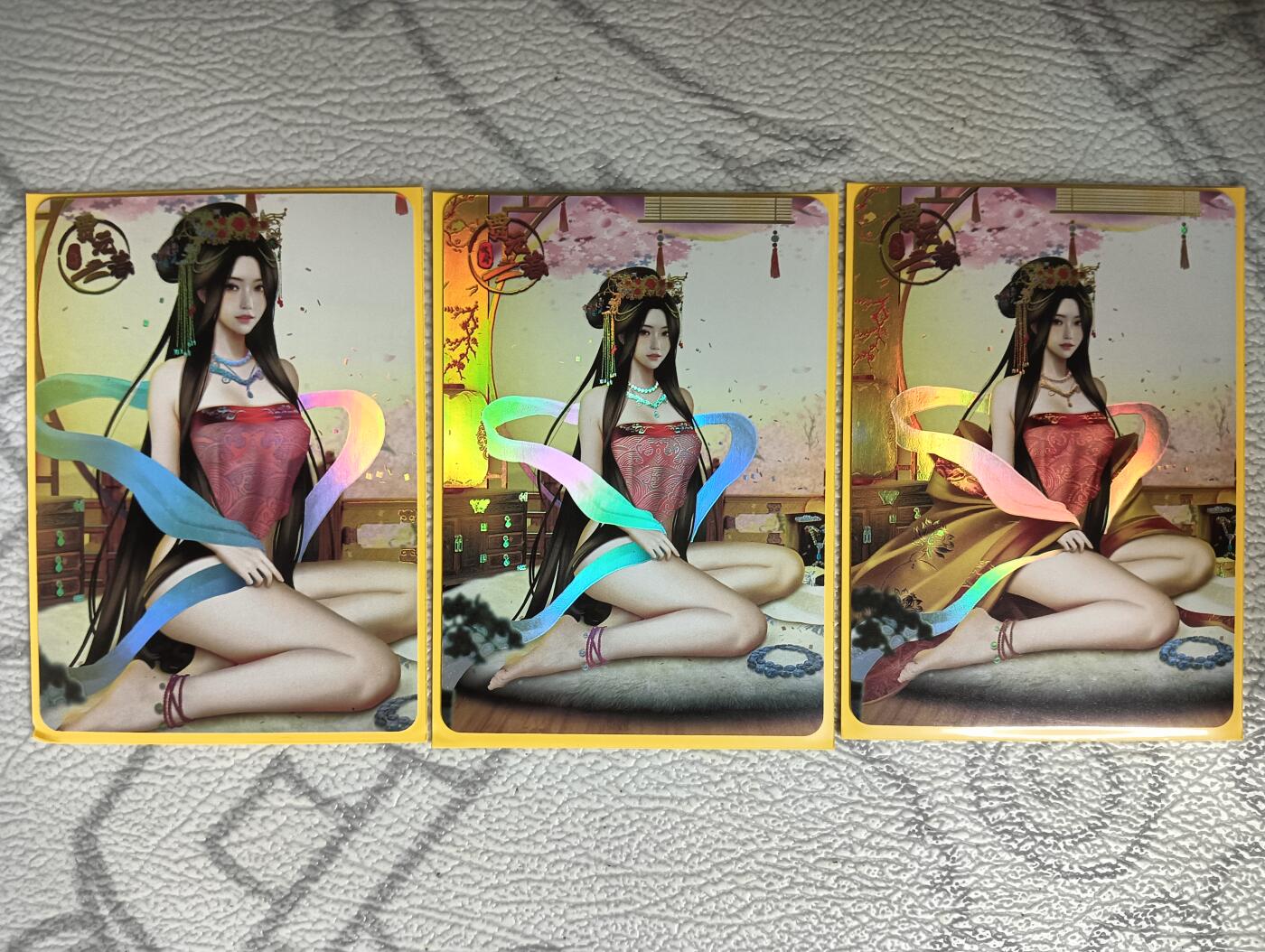 花开卡拍第34期（8月17号周日截拍，品控勿拍!!!拍品不寄存，运费5元，自制卡难免瑕疵，可能存在轻微撞角爆边等出厂瑕疵，品控介意勿拍！）