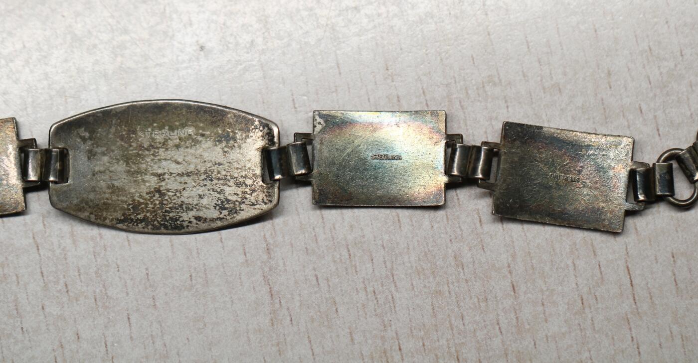 大猫徽章拍卖 第276期 四国同盟 抗战胜利 银质手链