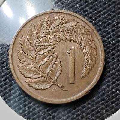 KK钱币收藏小铺 第324期 2月预留时间 周末发货 -  1975新西兰1分