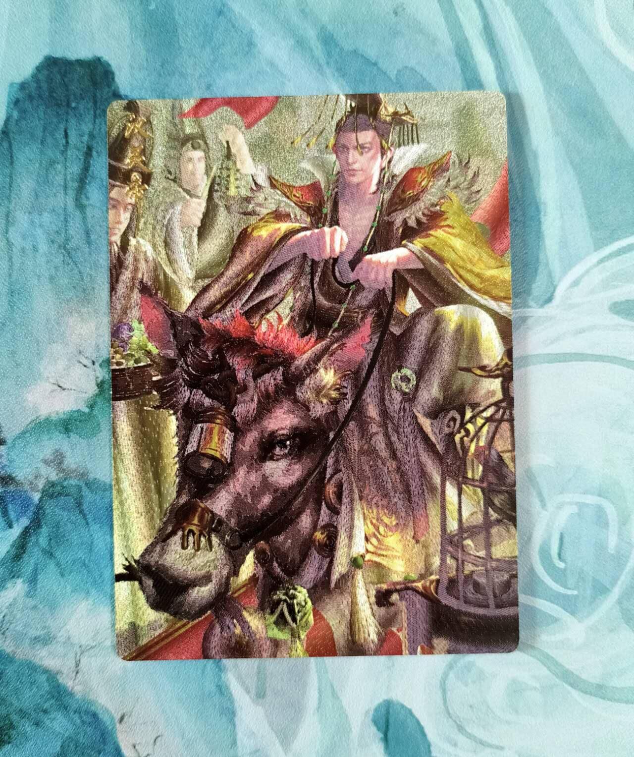 龙虎卡牌第五十场 （无佣金，满120包邮，欢迎送拍，摩点开车） 粗闪 玄卡阁 瑞光三国  汉灵帝