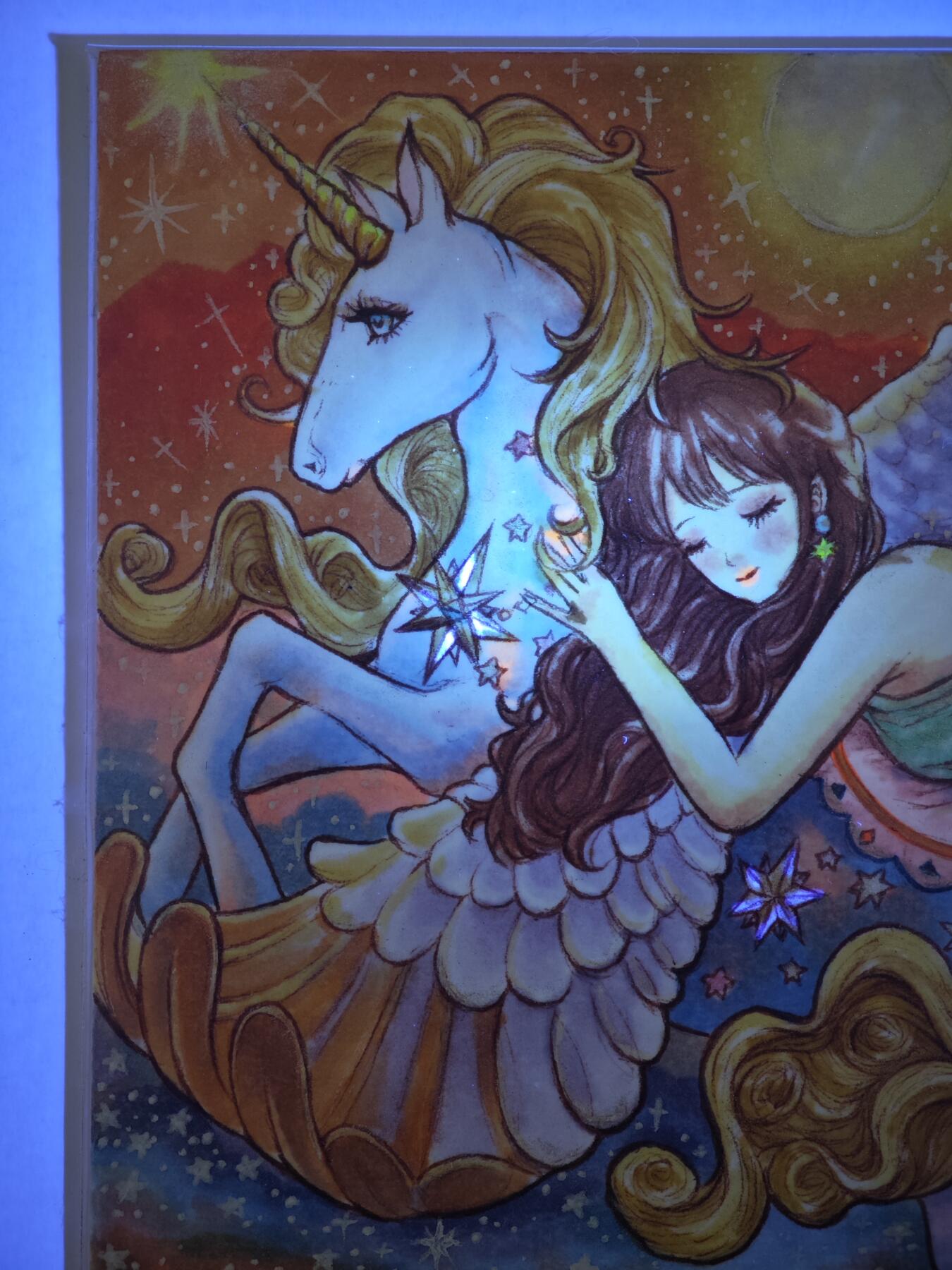 白泽拍卖卡牌手绘专场第22期中福卡展专场(离离暑云散，袅袅凉风起)