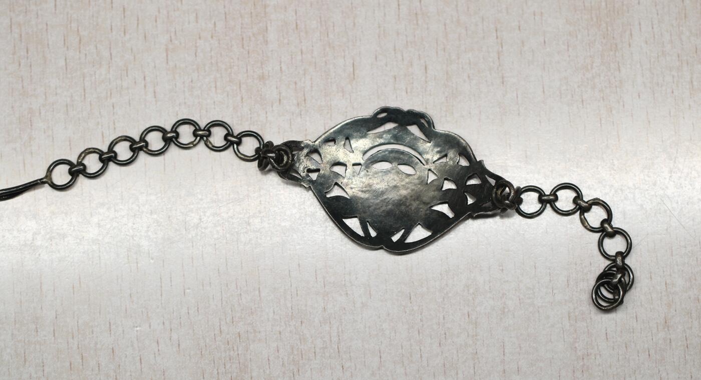 大猫徽章拍卖 第276期 1943 中缅印战区 CBI银质手链 原品 品相很好