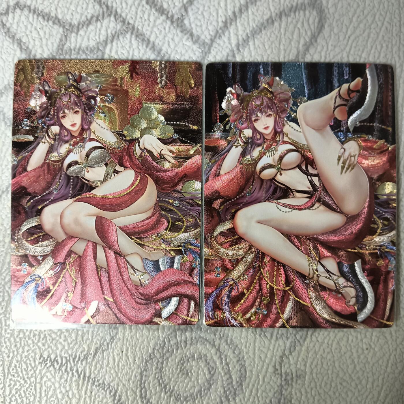 花开卡拍第34期（8月17号周日截拍，品控勿拍!!!拍品不寄存，运费5元，自制卡难免瑕疵，可能存在轻微撞角爆边等出厂瑕疵，品控介意勿拍！）