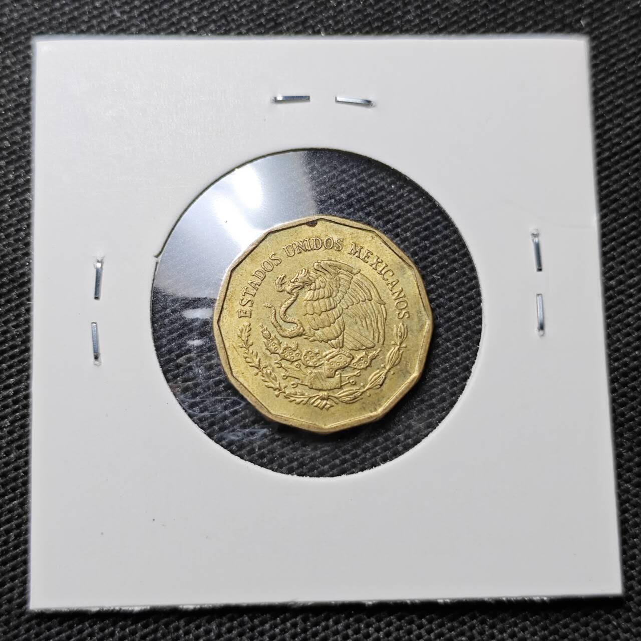 KK钱币收藏小铺 第324期 2月预留时间 周末发货 2001墨西哥20分 