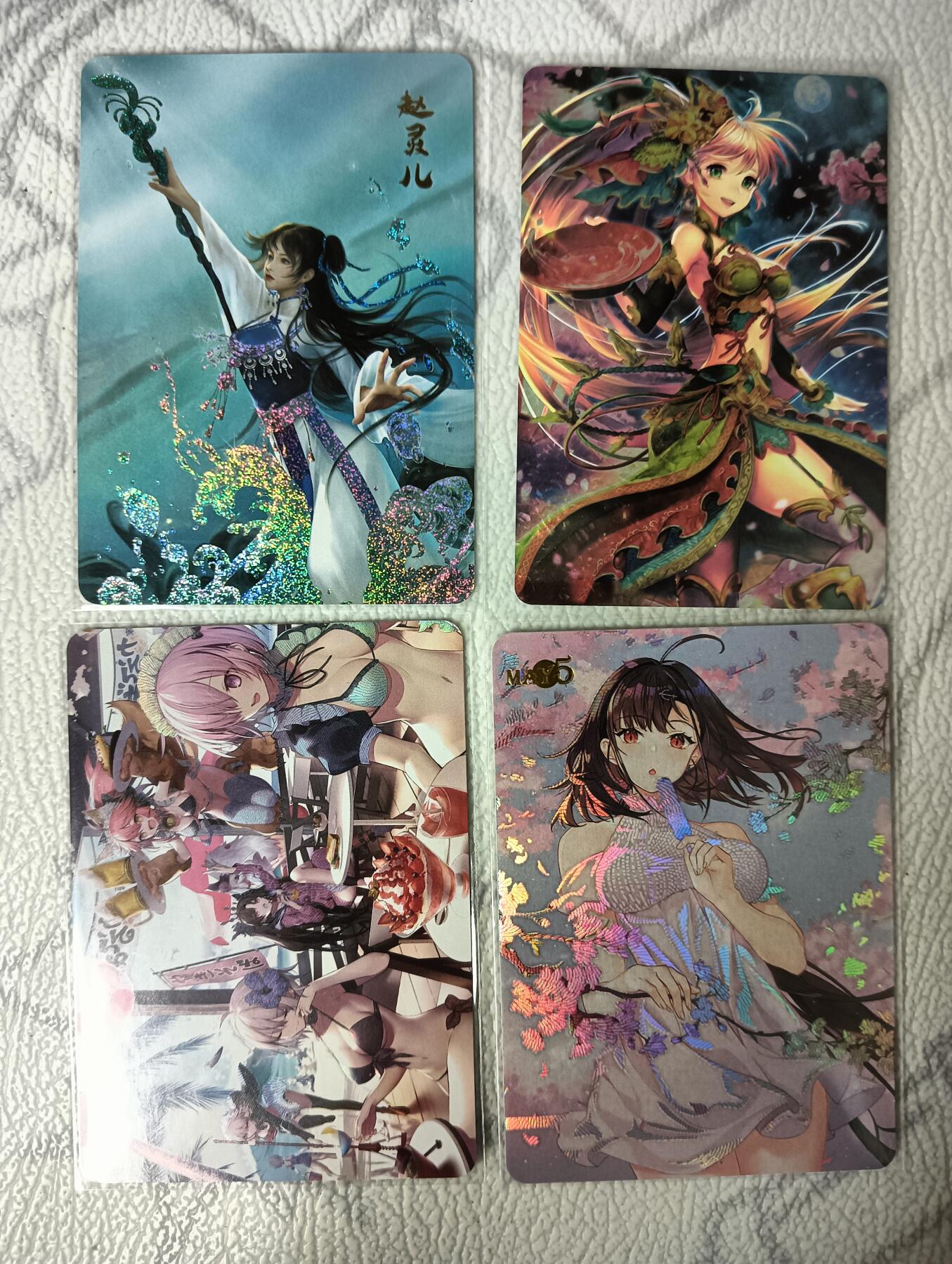 花开卡拍第34期（8月17号周日截拍，品控勿拍!!!拍品不寄存，运费5元，自制卡难免瑕疵，可能存在轻微撞角爆边等出厂瑕疵，品控介意勿拍！）
