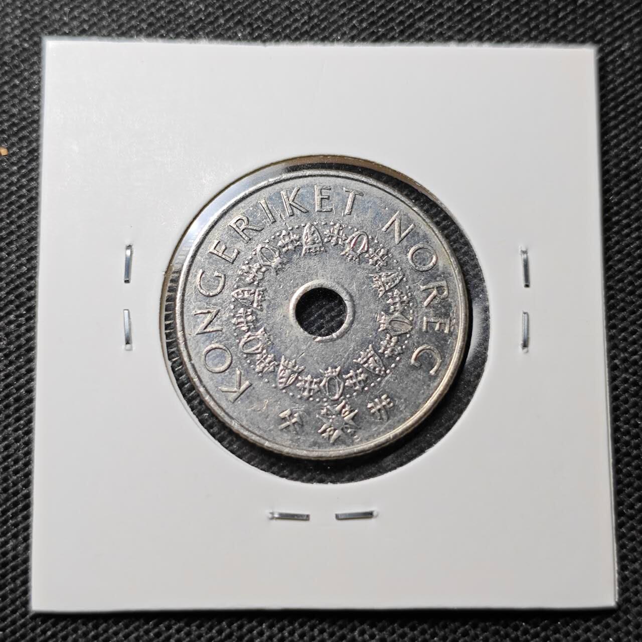 KK钱币收藏小铺 第325期 2月预留时间 周末发货  挪威5克朗