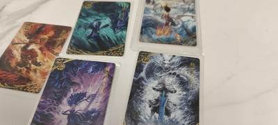 秋原瞳的小店第19.5期（昆仑万象与卡游激烈的再次碰撞） - 卡游哪吒lr一套
